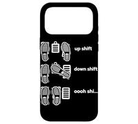 Custodia per iPhone 17 Pro Max Guida manuale Spostamento verso il basso Maiusc Divertente Auto Guy Alla deriva