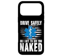 Custodia per iPhone 17 Pro Max Guidare in sicurezza o ti vedo scherzo paramedico nudo