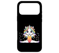 Custodia per iPhone 17 Pro Max Gymnastic Unicorn Cute Rainbow Kawaii Aesthetic Gymnast Girl