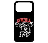 Custodia per iPhone 17 Pro Max Gymzilla - Sollevatore di lucertole giganti, grafica per palestra e fitness