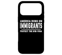 Custodia per iPhone 17 Pro Max H1-B Skilled Worker H1B Visa Pro Immigrant Rights