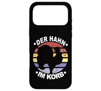 Custodia per iPhone 17 Pro Max Hahn nel cestino pollaio pollaio pollame, gallina, pollame, agricoltore
