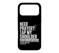 Custodia per iPhone 17 Pro Max Hai bisogno di preghiera tocca la mia spalla Let's Take It To Got Together