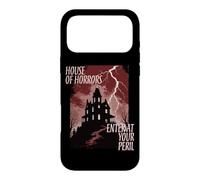 Custodia per iPhone 17 Pro Max Halloween Haunted House Of Horrors Entra a tuo rischio e pericolo