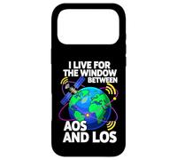 Custodia per iPhone 17 Pro Max Ham Radio Satellite AOS LOS Acquisition Signal Design