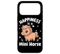 Custodia per iPhone 17 Pro Max Happiness Is A Mini Horse Lover - Cavallo in miniatura per ragazze