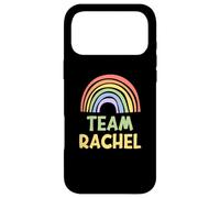 Custodia per iPhone 17 Pro Max Happy Colorful Team Rachel Rainbow Pride Green Yellow