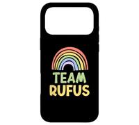 Custodia per iPhone 17 Pro Max Happy Colorful Team Rufus Rainbow Pride Green Yellow