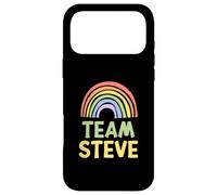 Custodia per iPhone 17 Pro Max Happy Colorful Team Steve Rainbow Pride Green Yellow