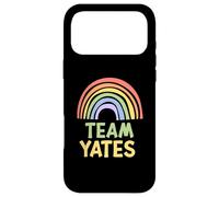 Custodia per iPhone 17 Pro Max Happy Colorful Team Yates Rainbow Pride Green Yellow