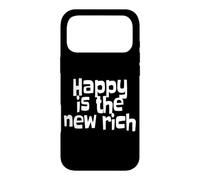 Custodia per iPhone 17 Pro Max Happy Is The New Rich La Felicità è la Nuova Ricchezza