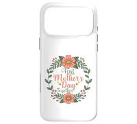 Custodia per iPhone 17 Pro Max Happy Mother's Day First Day Festa della mamma floreale