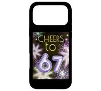 Custodia per iPhone 17 Pro Max Happy New Year with a 6 7 Zoomer meme vibe. 2026 Countdown