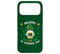 Custodia per iPhone 17 Pro Max Happy St Patrick's Day - Simpatico gnomo con vaso di monete