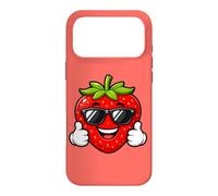 Custodia per iPhone 17 Pro Max Happy Strawberry Pollice Up Summer Cool Vibes