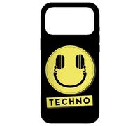 Custodia per iPhone 17 Pro Max Hardcore Rave Music Raver 90s EDM DJ Rave House-Music Techno