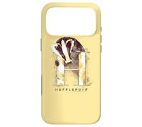 Custodia per iPhone 17 Pro Max Harry Potter Hufflepuff Watercolor