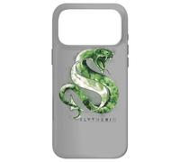 Custodia per iPhone 17 Pro Max Harry Potter Slytherin Watercolor