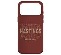 Custodia per iPhone 17 Pro Max Hastings Nebraska d'epoca