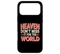 Custodia per iPhone 17 Pro Max Heaven Don't Miss It For The World Fede Cristiana |-
