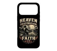 Custodia per iPhone 17 Pro Max Heaven is the Destination, Faith is The Fuel - Motorcycle