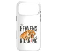 Custodia per iPhone 17 Pro Max Heaven Roars Tiger Lightning Watercolor Graphic