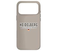 Custodia per iPhone 17 Pro Max Heidelberg Deutschland Heart Imprint/Heidelberg Germania