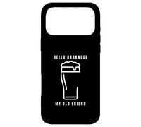 Custodia per iPhone 17 Pro Max Hello Darkness, mio vecchio amico, Irish Stout Porter