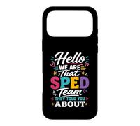 Custodia per iPhone 17 Pro Max Hello We Are That Sped Team They Told You About