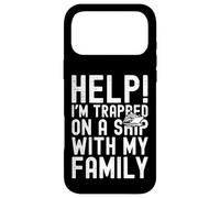 Custodia per iPhone 17 Pro Max Help I'm Trapped On A Ship With My Family Funny Cruise