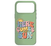 Custodia per iPhone 17 Pro Max Here Comes The Sun Retro Flower Spring Happy Summer