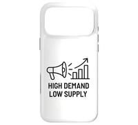 Custodia per iPhone 17 Pro Max High Demand Low Supply - Business Motivazionale Crescita