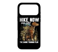 Custodia per iPhone 17 Pro Max HIKE NOW NAP LATER THE CANINE TRAINING PLAN