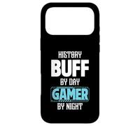 Custodia per iPhone 17 Pro Max History Buff By Day Gamer By Night Costume per storici