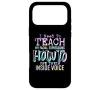 Custodia per iPhone 17 Pro Max Ho bisogno di insegnare alle mie espressioni facciali a usare la loro voce interna