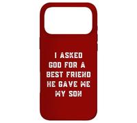 Custodia per iPhone 17 Pro Max Ho chiesto a Dio un migliore amico che mi ha dato la festa del papà di mio figlio