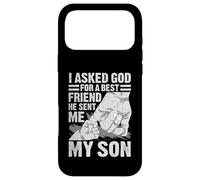 Custodia per iPhone 17 Pro Max Ho chiesto a Dio un migliore amico, mi ha mandato mio figlio padre orgoglioso