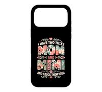 Custodia per iPhone 17 Pro Max Ho Due Titoli Mamma E Mimi E I Rock Li Entrambi