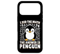 Custodia per iPhone 17 Pro Max Ho fatto i conti, la risposta è Penguin - Funny Penguin Lover