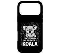 Custodia per iPhone 17 Pro Max Ho fatto la matematica La risposta è Koala Math Humor