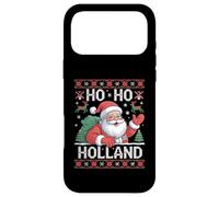 Custodia per iPhone 17 Pro Max Ho Ho Holland Santa Claus Xmas Netherlands Ugly Christmas