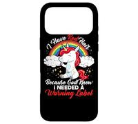 Custodia per iPhone 17 Pro Max Ho i capelli rossi perché Dio sapeva che avevo bisogno di un'etichetta di avvertimento