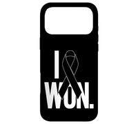 Custodia per iPhone 17 Pro Max Ho indossato la consapevolezza del melanoma del nastro nero