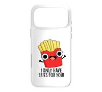 Custodia per iPhone 17 Pro Max Ho solo patatine fritte per te divertente gioco di parole