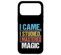 Custodia per iPhone 17 Pro Max Ho studiato ho imparato trucchi magici Illusionista Performer