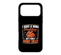 Custodia per iPhone 17 Pro Max Ho un problema con le ali ma non voglio aiuto Chicken Wing Fan