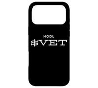Custodia per iPhone 17 Pro Max HODL VET VeChain Cryptocurrency Coin VTHO & VET Alt Coin