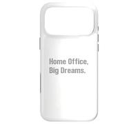 Custodia per iPhone 17 Pro Max Home Office Grandi sogni Imprenditore Hustle WFH Success