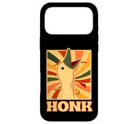 Custodia per iPhone 17 Pro Max Honk goose - Divertente retro Duck chicken meme Idea