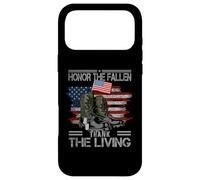Custodia per iPhone 17 Pro Max Honor The Fallen Thank The Living Bandiera Americana Vintage